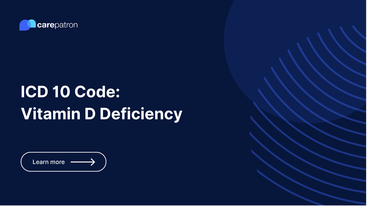 Vitamin D Deficiency ICD10CM Codes 2023